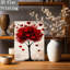 Impression romantique sur toile romantique, cœur rouge-1448119065