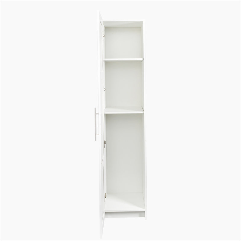 Armoire de rangement murale empilable Nhu, P 15,75 po x l 15,75 po x H 70,87 po