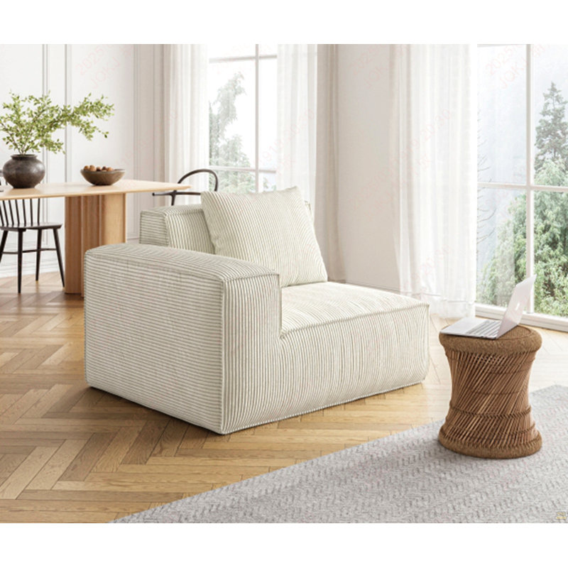 Modular Sectional Sofa, Convertible Tofu Block Sofa Floor Sofa Bed