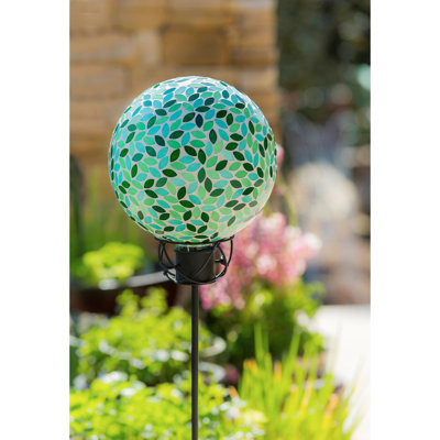 Abstract Glass Garden Statue