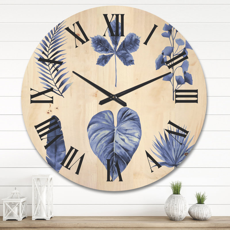 Horloge murale abstraite, Moyen