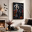 «Grim Reaper» tenant une faux en citrouille-205588046