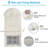 Rocking Chair Cushions Set - Non-Slip Adirondack Chair Cushions