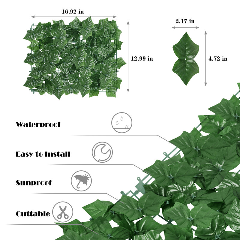 Lierre artificiel 4,72 po