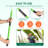 30FT Manual Pole Saw Tree Trimmers Long Handle Pruner Set-112401261