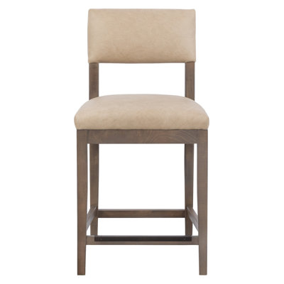 Silas Leather Bar Stool by Fairfield Chair