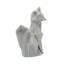 Figurine de renard en céramique-2062536482