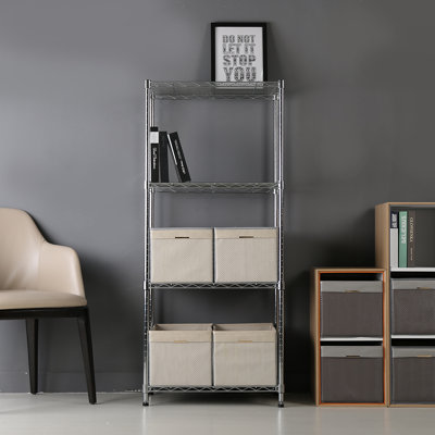 Jennnifer Steel Height -Adjustable Shelving Unit