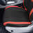 Hybrid70 Deluxe Faux Leather Car Seat Covers with Modern Pattern Front Set-87289295