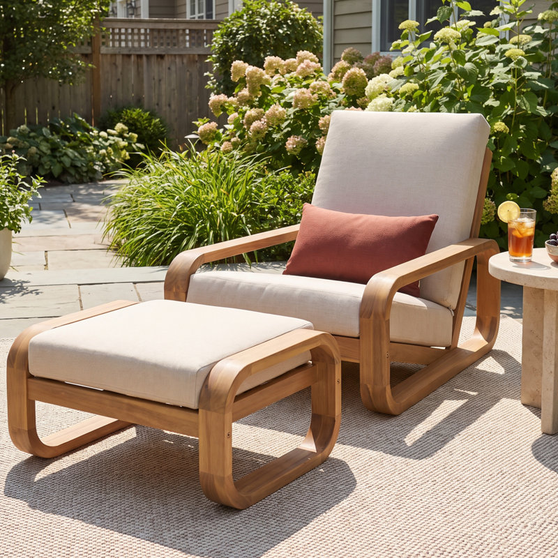 Méridienne Olin Modern Coastal Outdoor