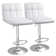 Stallcup Swivel Upholstered Counter Stool with Metal Frame
