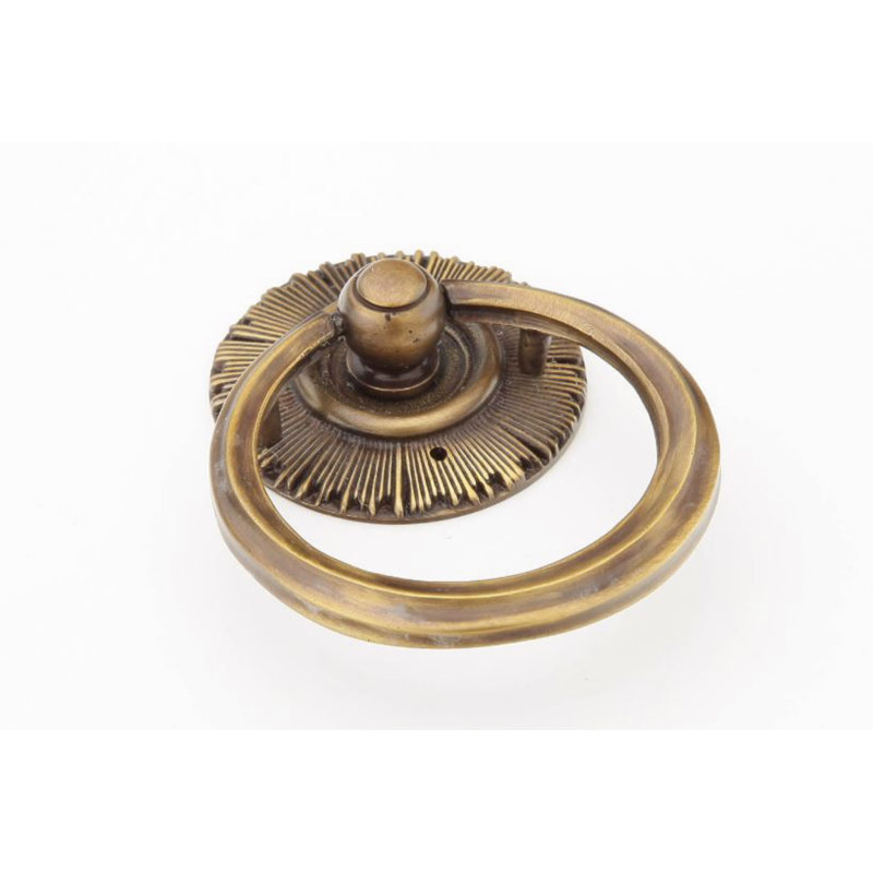 Schaub Sunburst Cabinet Ring Pull 2-1/4" x 3", Estate Dover