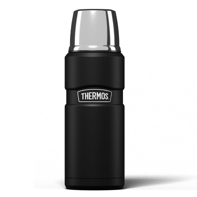Thermos 470ml Double Wall Insulated Stainless Steel Travel Tumbler, Black