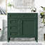 Armoire de salle de bain 36 po avec lavabo. Matériaux modernes et fonctionnels. 2 tiroirs, tiroir escamotable pour le rangement. Robinet de salle de bain de 4 po convenant à un robinet central, 36 po. Couleur. Armoire. Convient aux robinets. Espace généreux. Très grand.