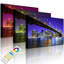 Skyline Of Manhattan by No - Wrapped Canvas Print-49671725-49671728