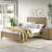 Albany Solid Wood Bed Frame with Headboard, Heavy Duty Modern Rustic Bed Frames-15154505-711482