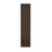 Rivington 79" H x 38" W Modern 5-Shelf Bookcase Cabinet in Walnut-116164074