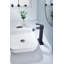 Robinet de lavabo de salle de bain à poignée simple avec bonde escamotable Waterfall-118499355
