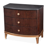 Camellia Field 3-Drawer Nightstand