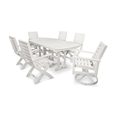 Signature 7-Piece Swivel Dining Set