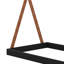 Lit simple avec structure triangulaire-1842619699