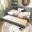 Upholstered Daybed with Trundle-2132481477
