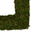 Couronne florale de printemps Reindeer Moss Square - 12 po non éclairée