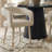46"-83" Modern Extendable Dining Table Set With Upholstered Chairs, Round To Oval Pedestal Dining Set For 4–8 People-1018997834-1018997833