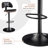 Swivel and  Adjustable Height Bar Stool with Footrest-1122949300-1123488338