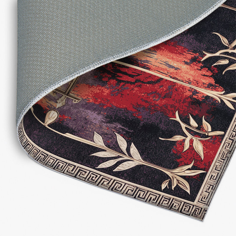 Tapis intérieur et extérieur Hera’S Embrace, Rectangle 1 pi 6 po x 2 pi 6 po