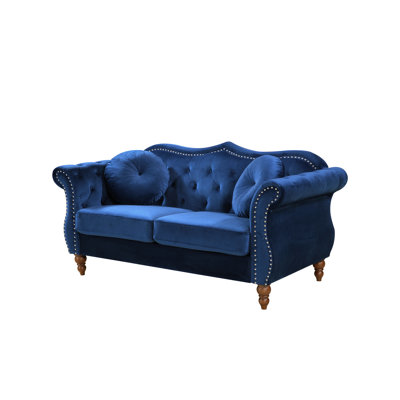 Evianna 79.5'' Velvet Sofa