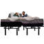 Matelas en mousse viscoélastique 11 pouces et base très grand ajustable - caractéristique du ronflement, réglage zéro gravité, couche supérieure