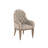 Cadwall Tufted Upholstered Arm Chair in Almond