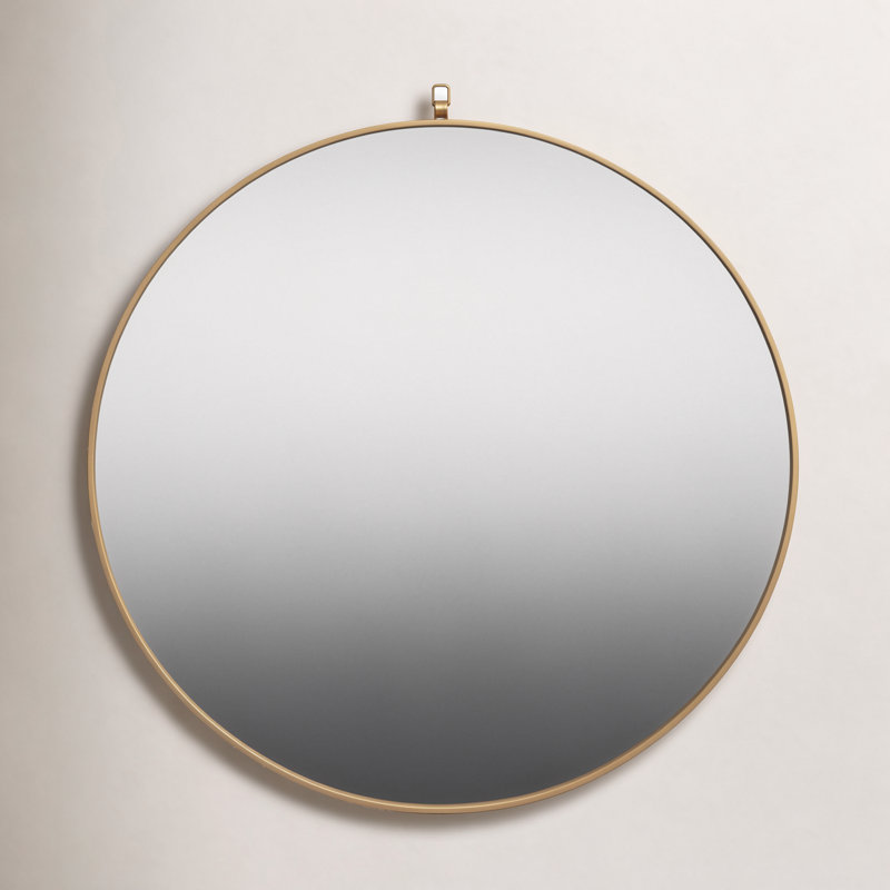 Miroir Cassie, Laiton, 32 po x 32 po