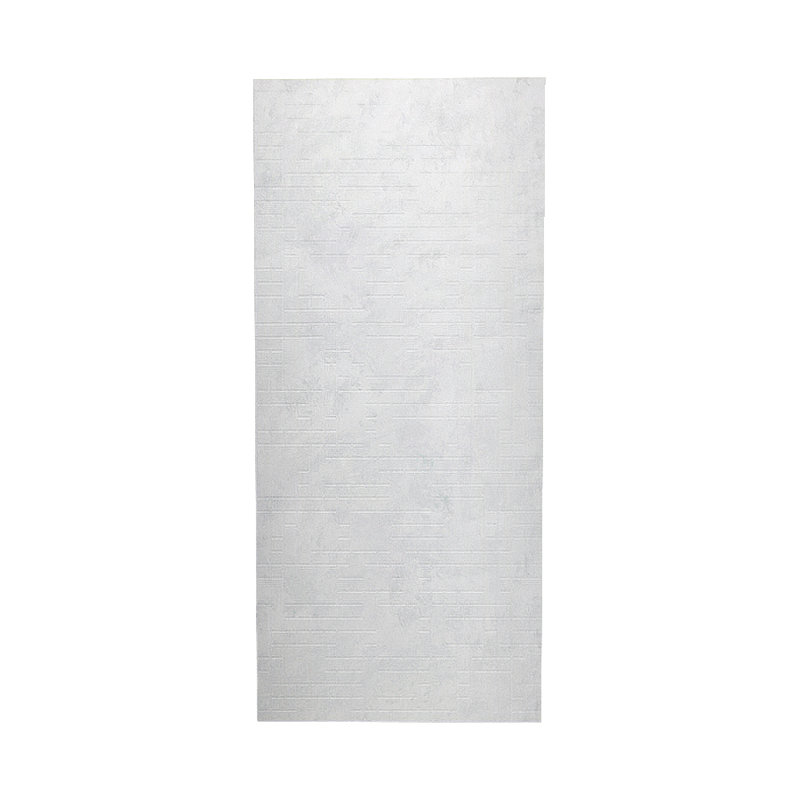 Paroi de douche à panneau unique 96 "x 36" x 0,25 "Solid Surface, Glace