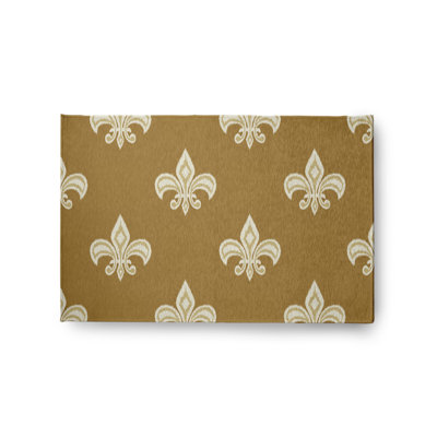 Chenille Damask Indoor Rug