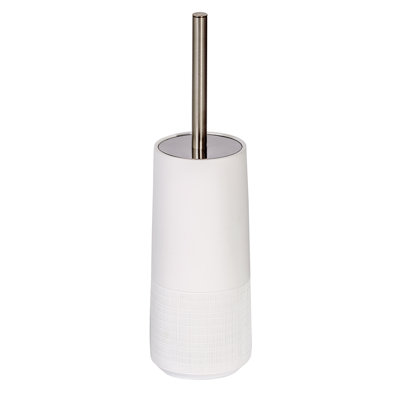 Strata Toilet Brush & Holder White