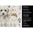 Miniature White Poodle Coffee Bar Kitchen Towel-1168063116