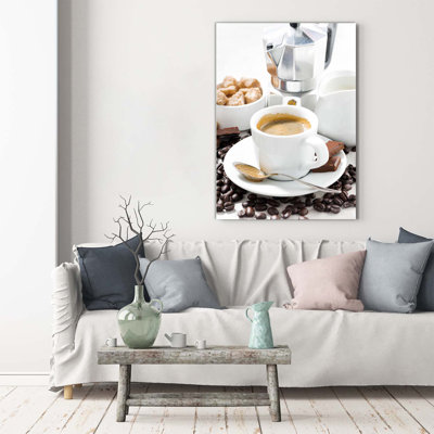Cup Of Coffee - Wrapped Canvas Print