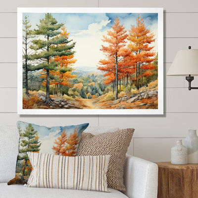 " Pine Tree Autumn Whispers II "