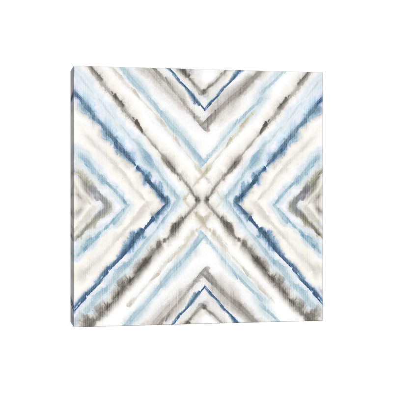 Inlaid by Eva Watts - Wrapped Canvas Painting, 30.48 cm H x 30.48 cm W