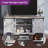 Drayke 59" Rectangular Farm House Slide Door TV Stand for TVs up to 65" For Living Room