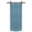 Porte de grange pliante à panneaux en panneau de fibres à densité moyenne avec ensemble de quincaillerie d'installation-86499653-87327513