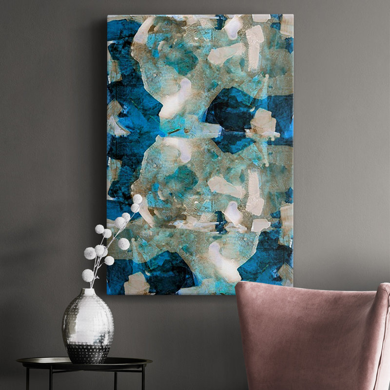 Impasto II sur toile, H 18 po x l 12 po x P 1 po
