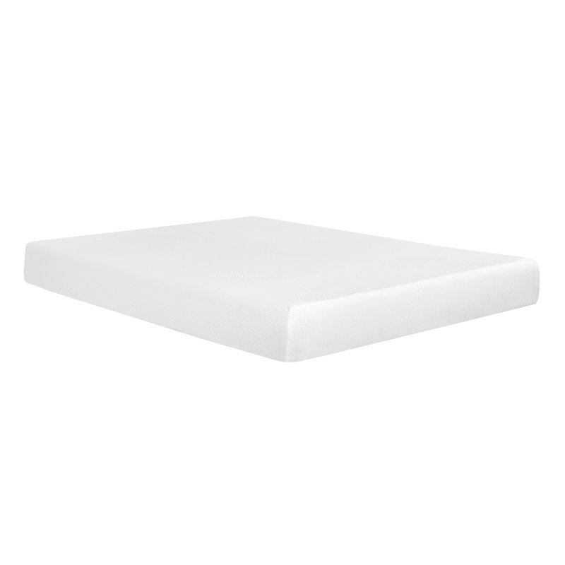 Matelas simple en mousse gélifiée 8 po - Housse à double couche confortable et respirante