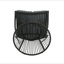 CHAISE ET TABLE D'APPOINT ELAINE