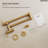 Modern Pot Filler Faucet, 2-Handle Wall Mount Kitchen Faucet for Stove-118158815
