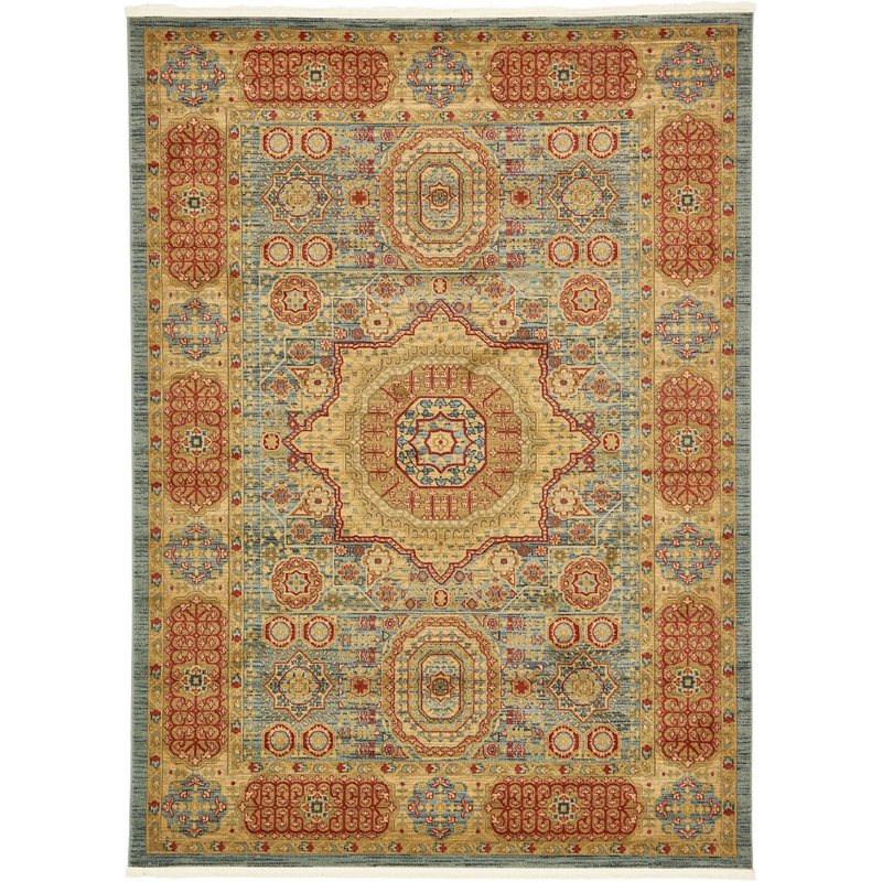 Palazzo Oriental Indoor Rug, Rectangle 7' x 10'