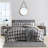 Microsude St Nautica Microsuede/Sherpa Reversible Grey Comforter Set-88500331