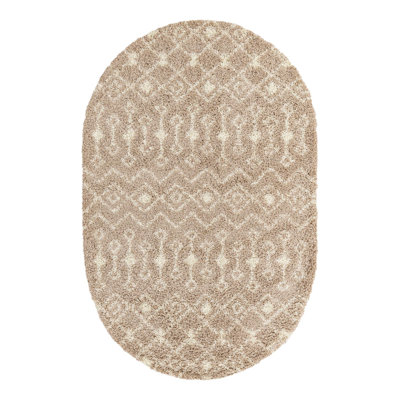 Tapis brun clair Griego